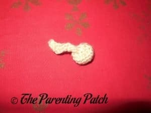 Crocheted Penis and Scrotum