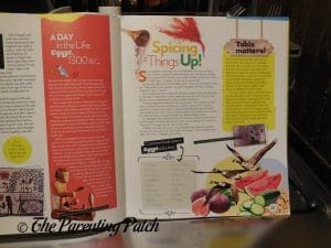 Inside Pages of 'Food Fight!: A Mouthwatering History of Who Ate What and Why Through the Ages' 2