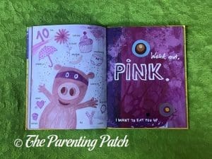 Inside Pages of 'Hello Lilac - Good Morning, Yellow: Colors and First Words' 1