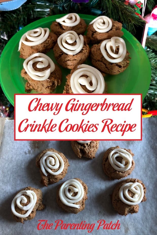 Chewy Gingerbread Crinkle Cookies Recipe
