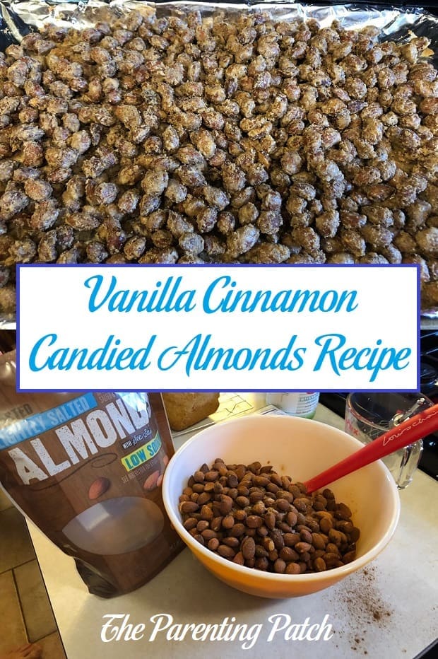 Vanilla Cinnamon Candied Almonds Recipe