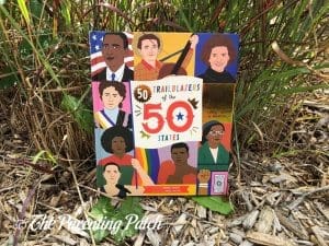 Front Cover of '50 Trailblazers of the 50 States'