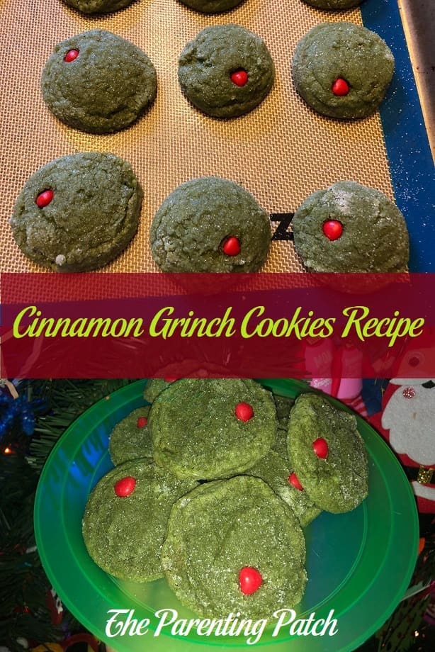 Cinnamon Grinch Cookies Recipe