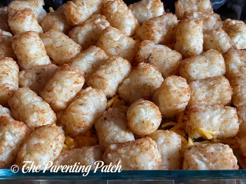 Cooked Tater Tot Casserole