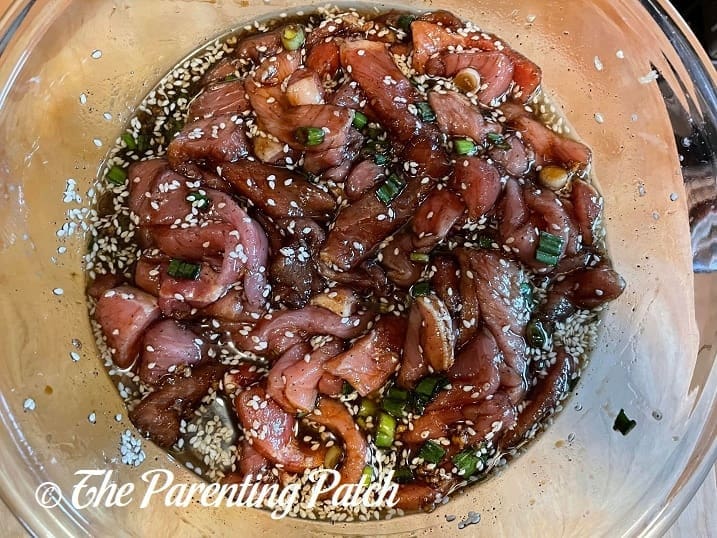 Marinated Pork for Bulgogi