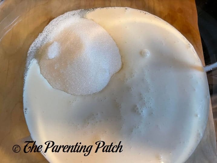 Sugar and Cream for No-Bake Banana Cream Cheesecake 