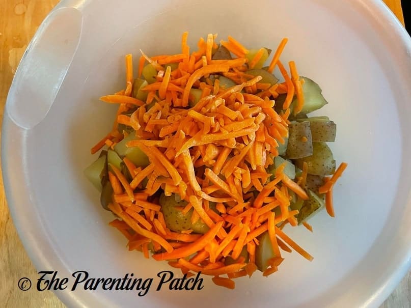 Carrots for Summer Potato Salad