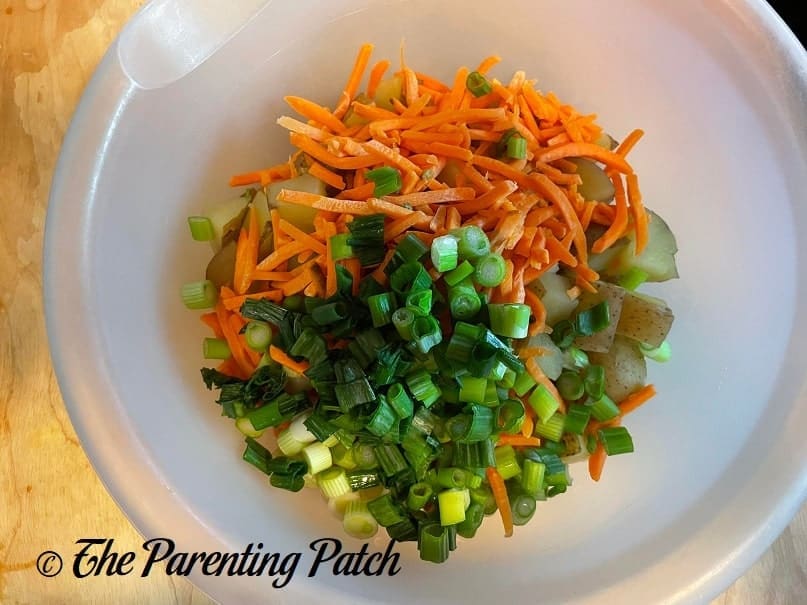 Green Onions for Summer Potato Salad