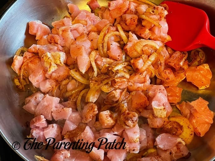 Uncooked Pork for Creamy Paprika Pork