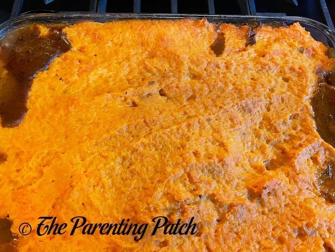 Baked Sweet Potato Shepherd's Pie 