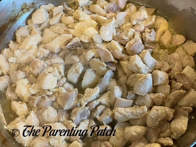 Cooked Chicken for Pistachio Chicken 