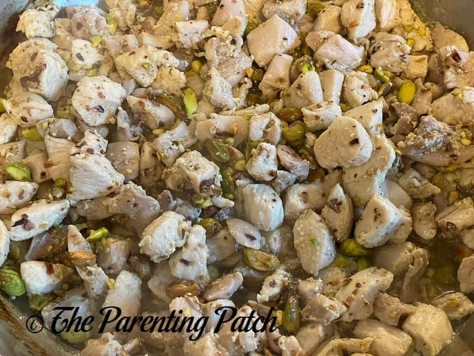 Finished Pistachio Chicken 