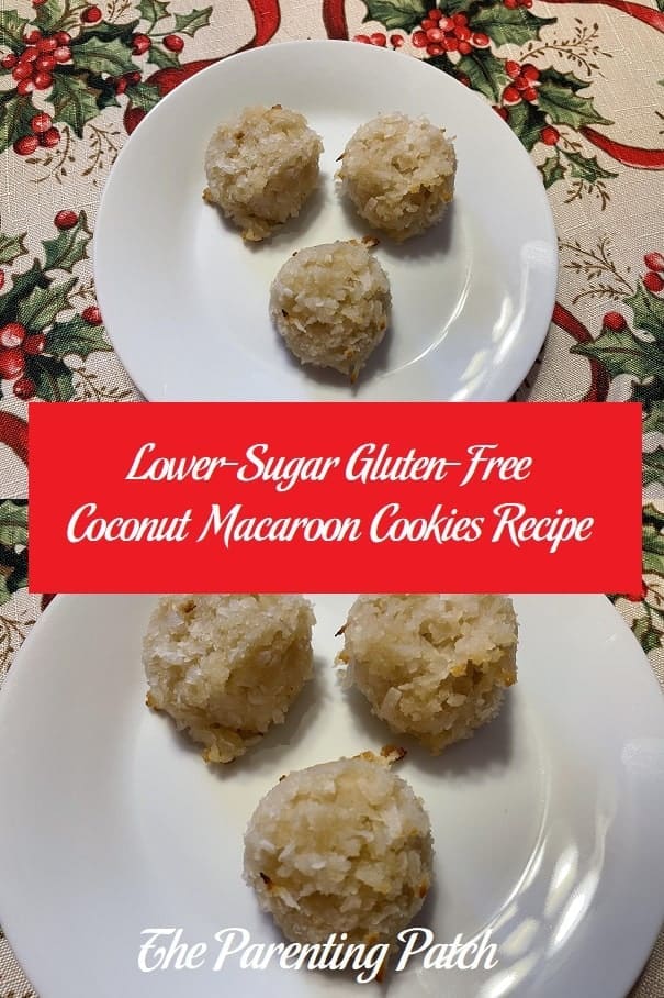 Lower-Sugar Gluten-Free Coconut Macaroon Cookies Recipe