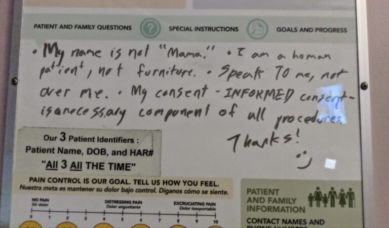 a request for bodily autonomy