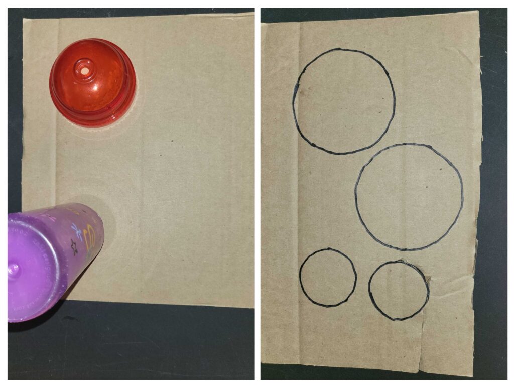 Make The Turkey Body - Turkey Craft for Thanksgiving