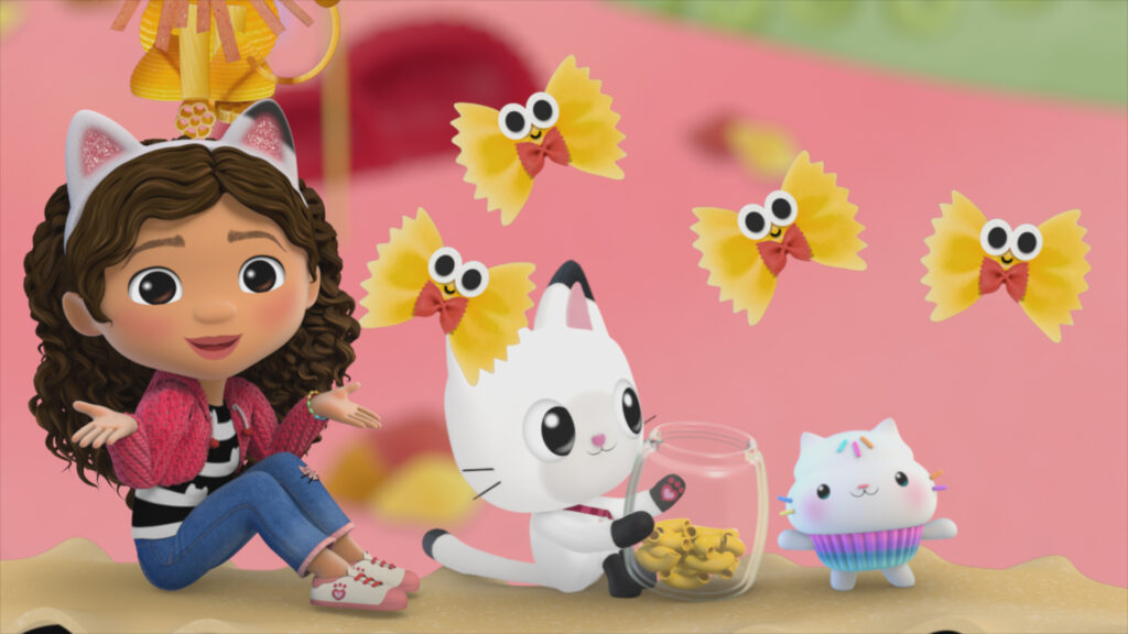 Netflix and Gabby's Dollhouse