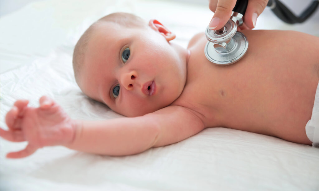 Pediatrician Examining Baby