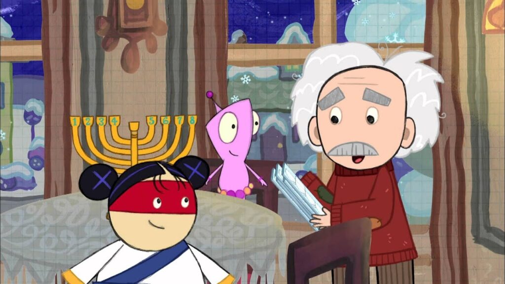 Peg + Cat — The Flat Woman Problem - The Hanukkah Problem