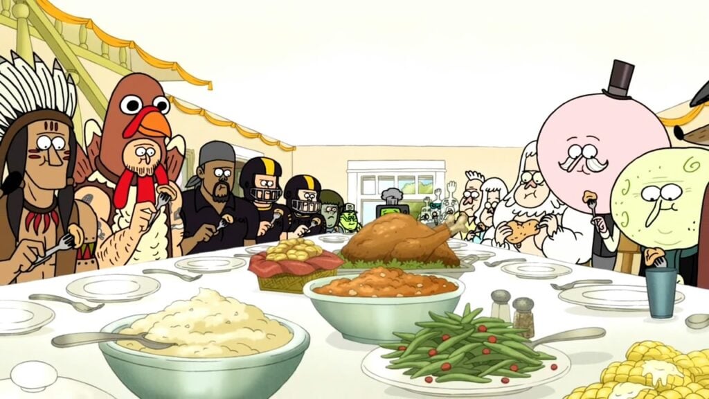 “The Thanksgiving Special” From Regular Show (Season 5, Episode 12)