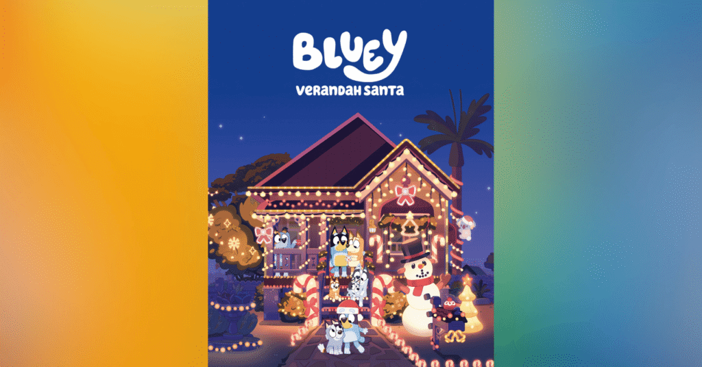 Bluey Verandah Santa Music