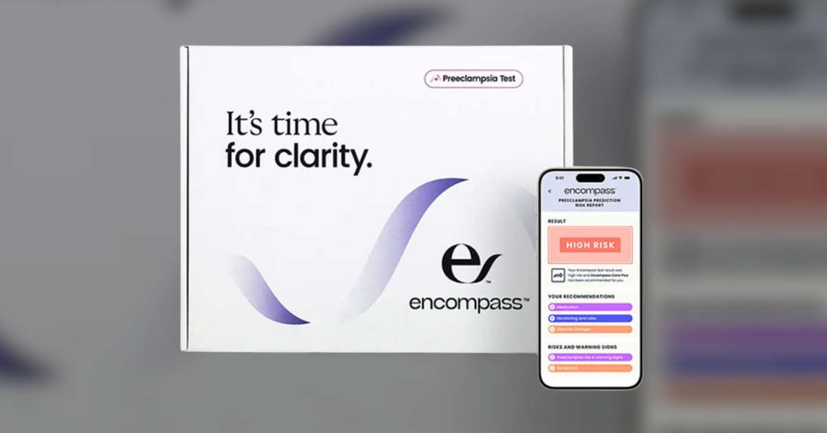 The New Encompass Preeclampsia Test: Early Detection At-Home