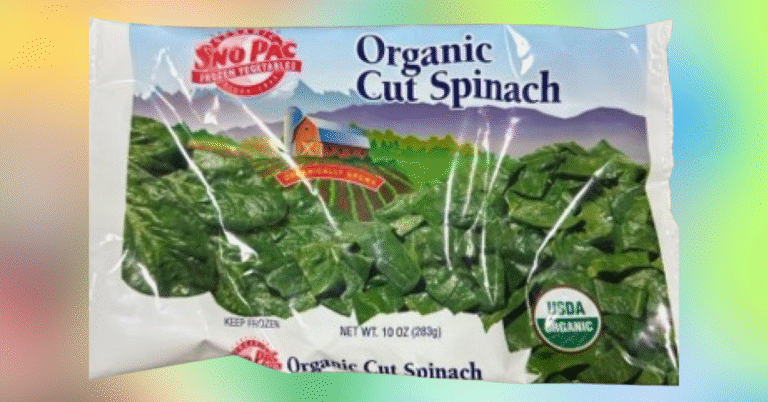 Food Recall of Spinach - October 8 2025