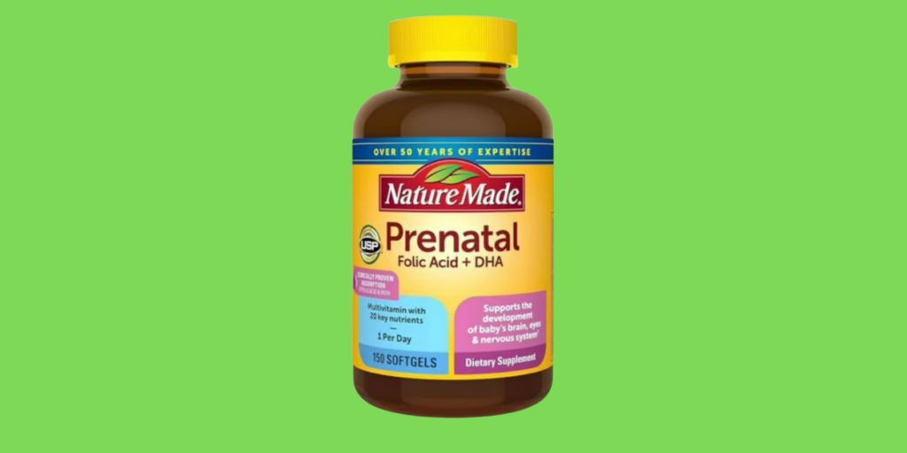 Nature Made Prenatal Multivitamin Folic Acid And DHA